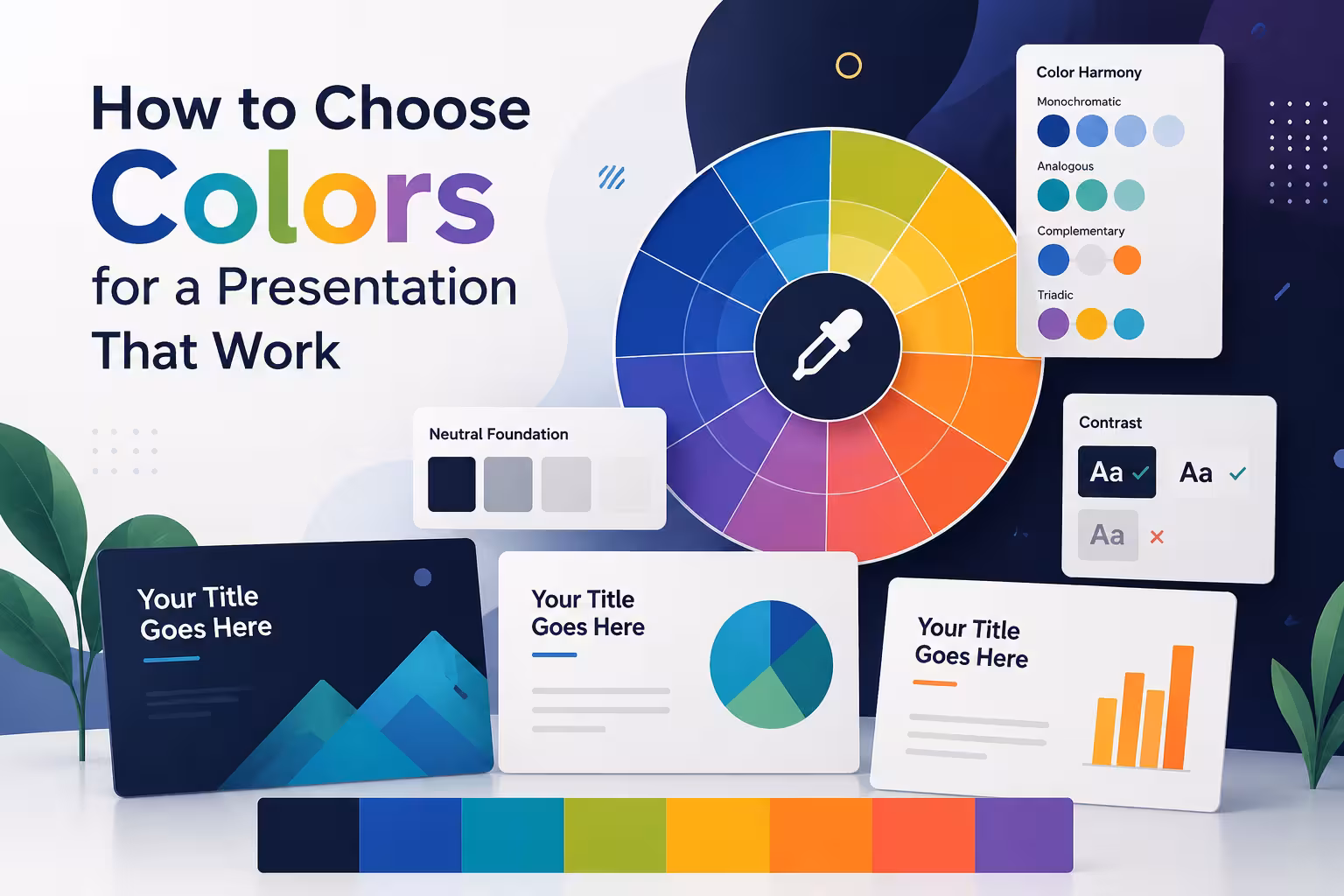 How to Choose Colors for a Presentation That Work