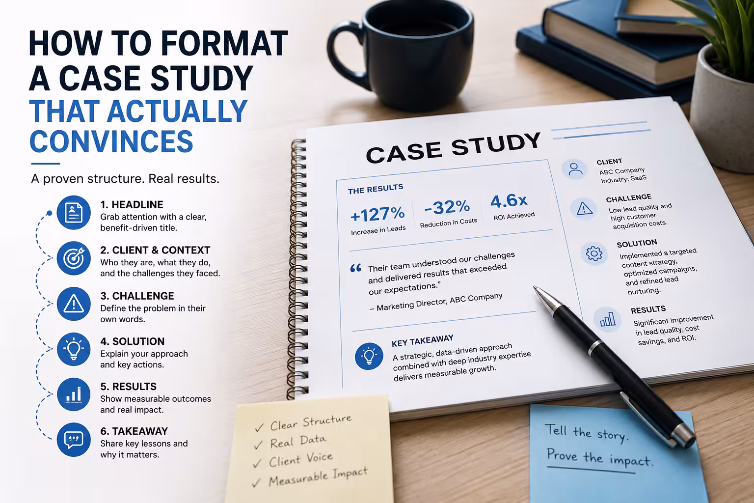 How to Format a Case Study That Actually Convinces