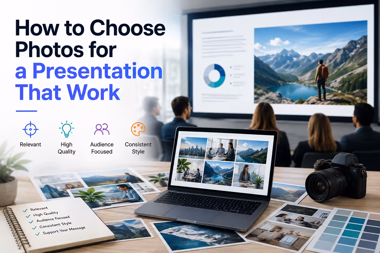 How to Choose Photos for a Presentation That Work