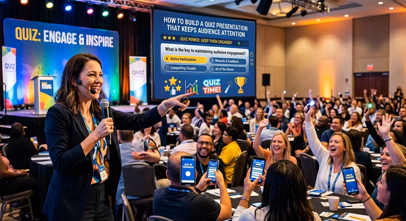 How to Build a Quiz Presentation That Keeps Audience Attention
