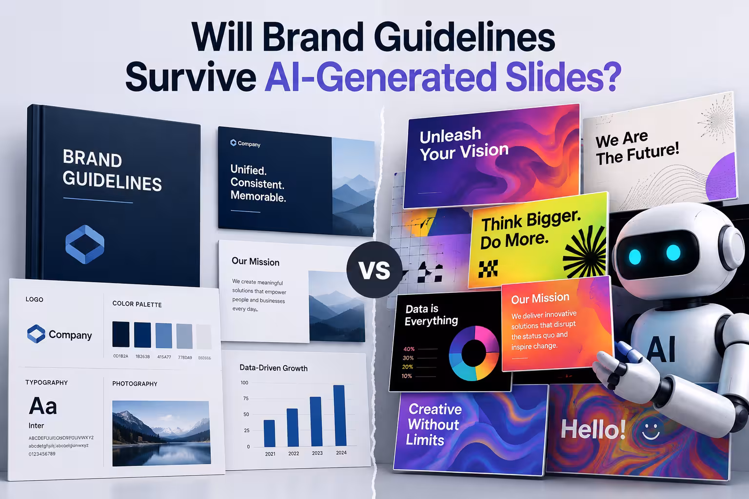 Will Brand Guidelines Survive AI-Generated Slides?