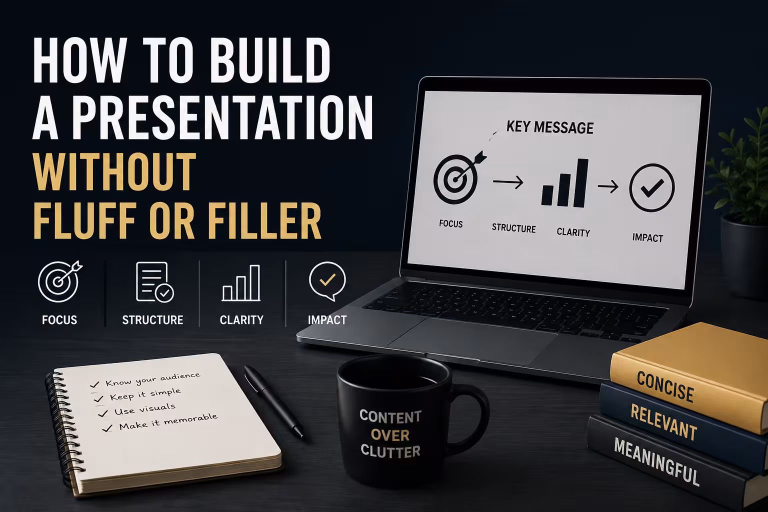 How to Build a Presentation Without Fluff or Filler