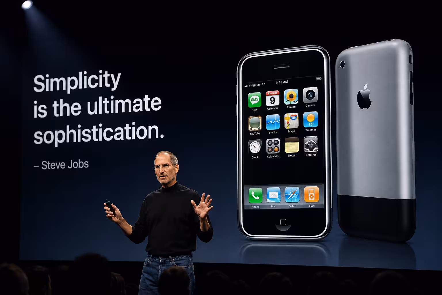 What Steve Jobs' iPhone Keynote Slides Can Teach You