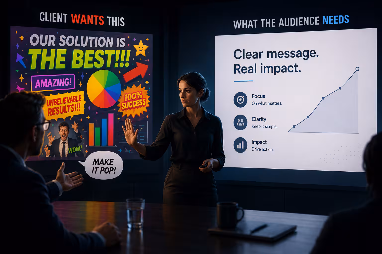 The Client Isn't Always Right — Especially About Slides
