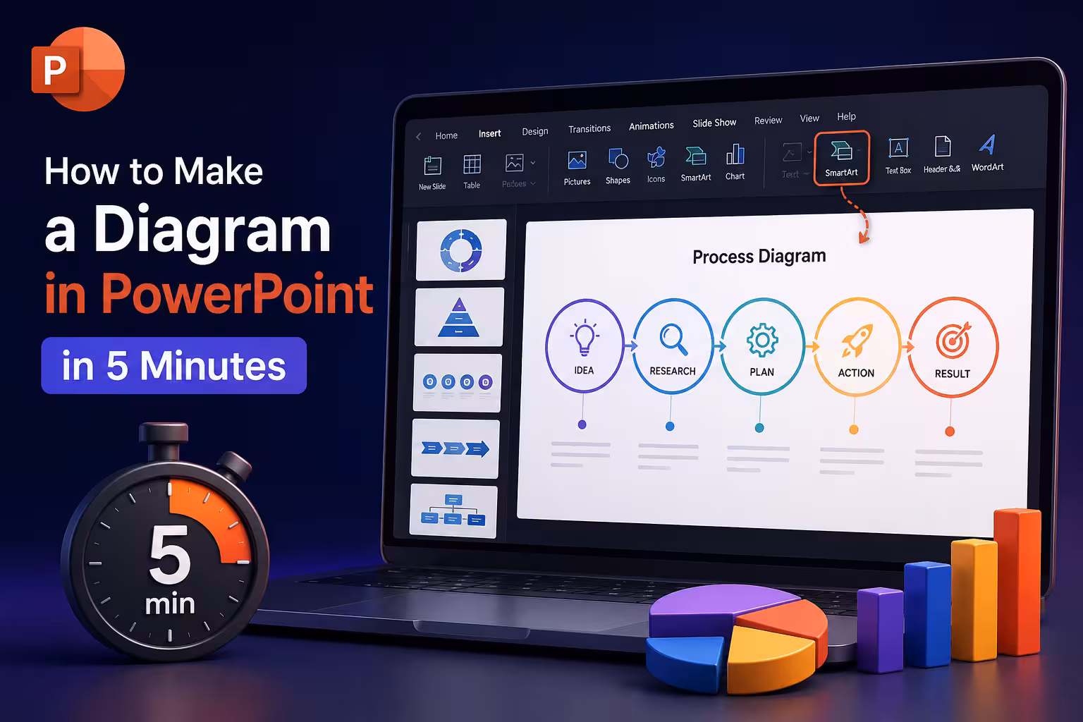 How to Make a Diagram in PowerPoint in 5 Minutes