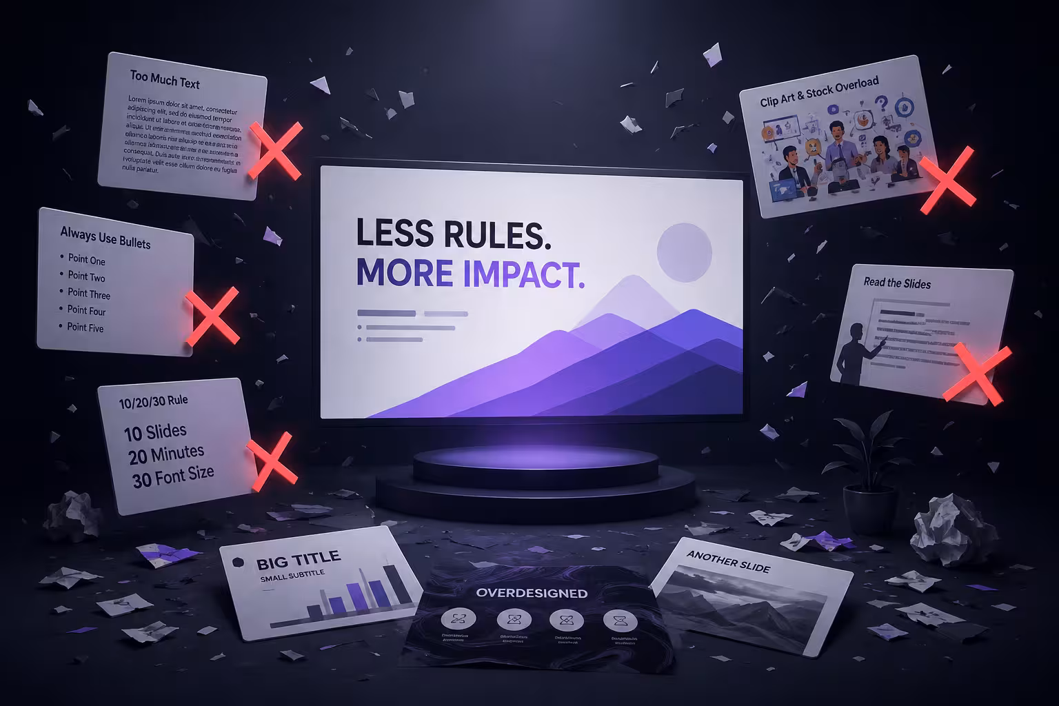 5 Presentation Design "Rules" That Quietly Don't Work