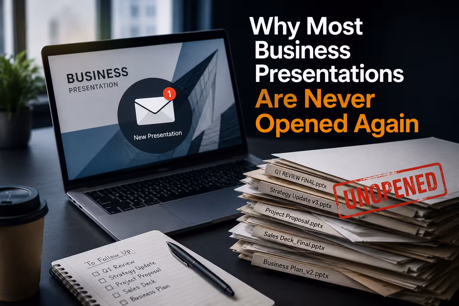 Why Most Business Presentations Are Never Opened Again?
