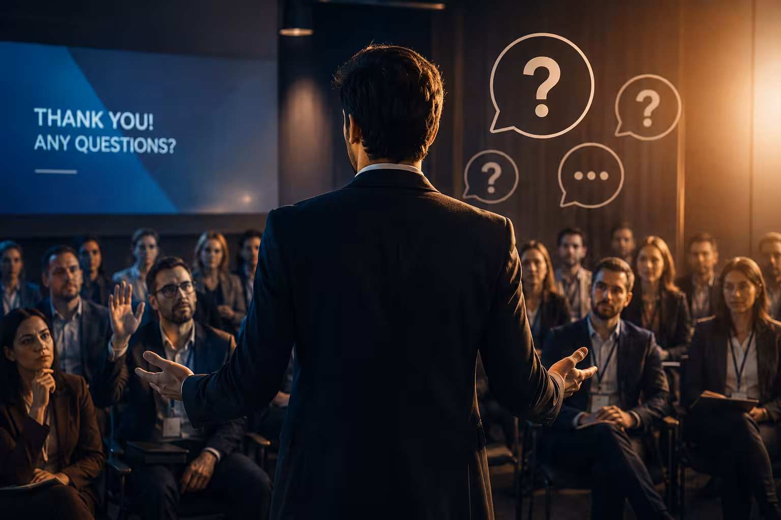 How to Answer Questions After a Presentation Without Losing the Room