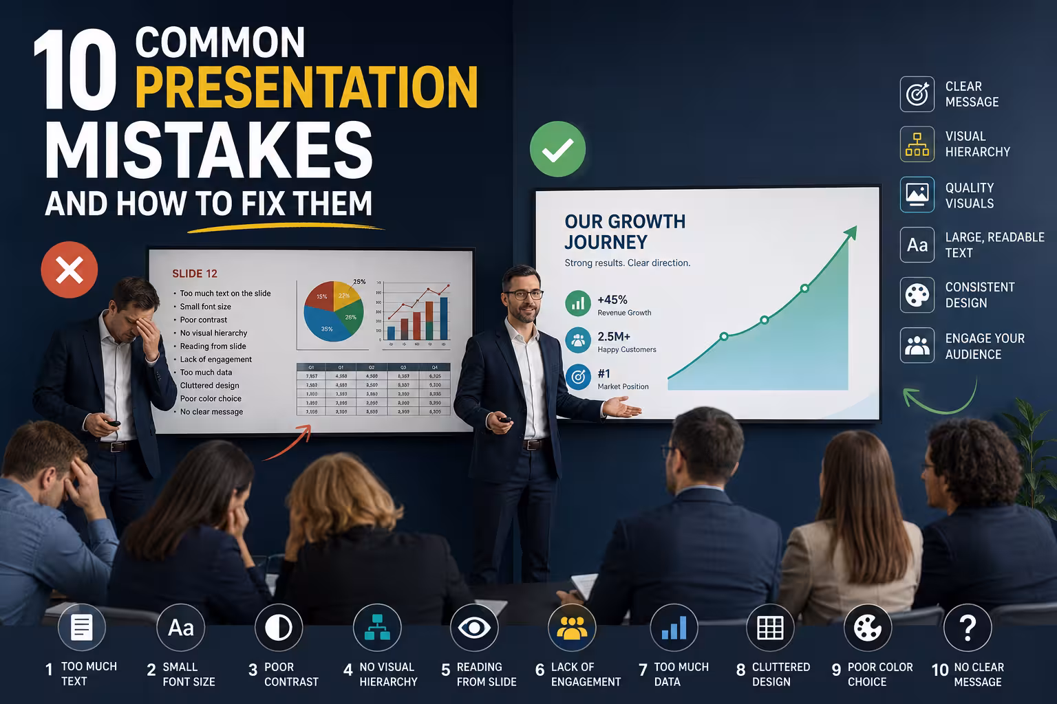 10 Common Presentation Mistakes and How to Fix Them