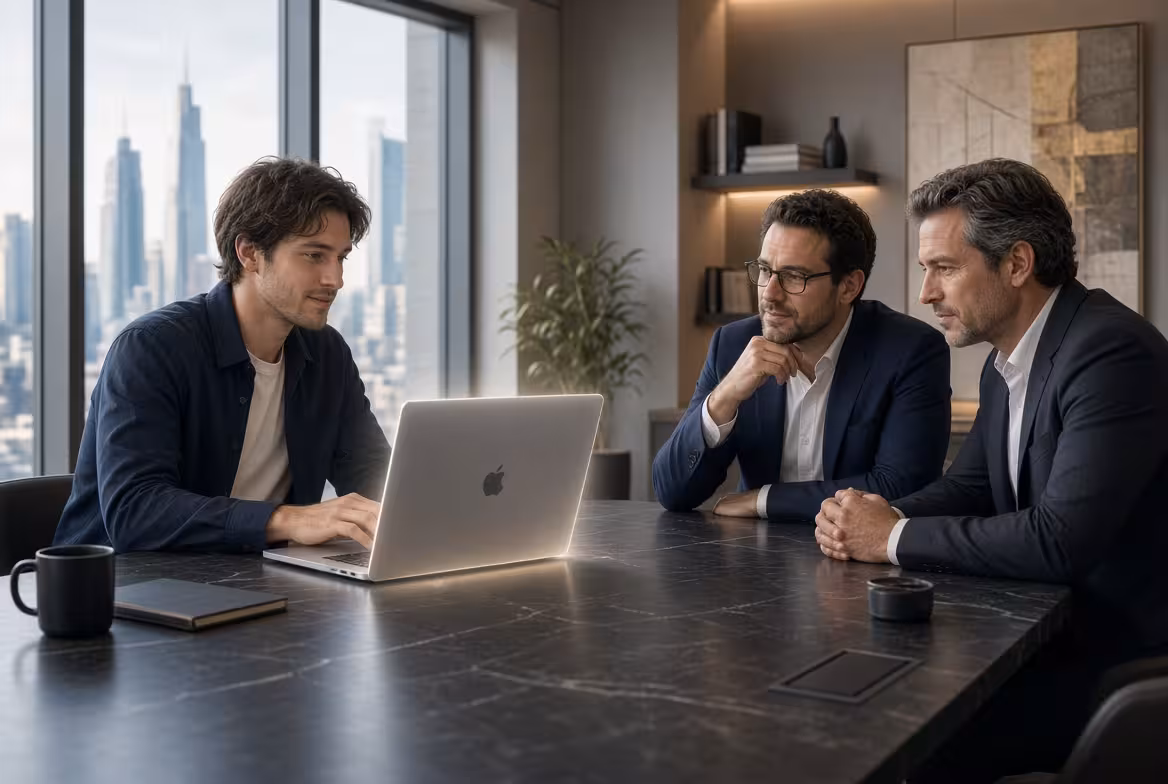 Why Founders Bring a MacBook to Investor Meetings (It's Not About Specs)