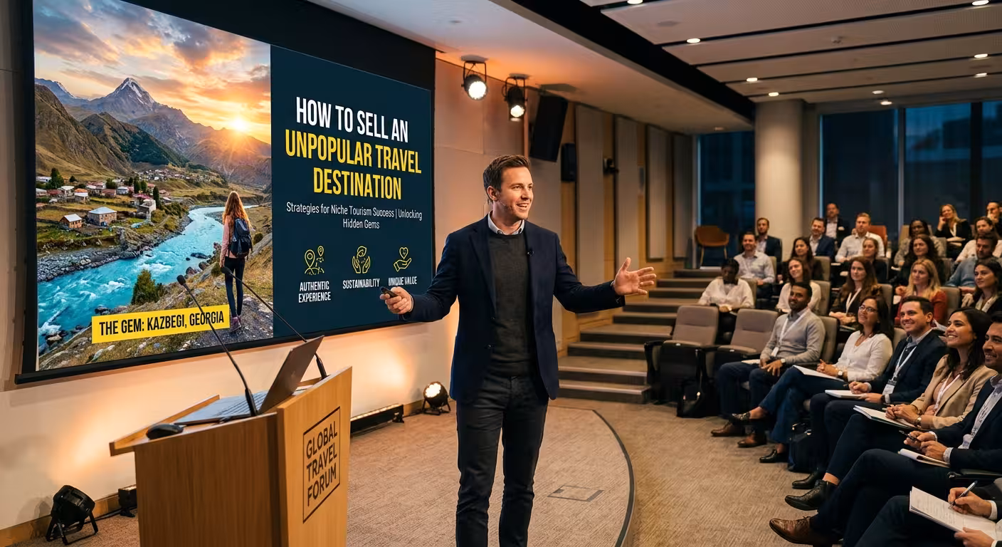 How to Sell an Unpopular Travel Destination With a Presentation
