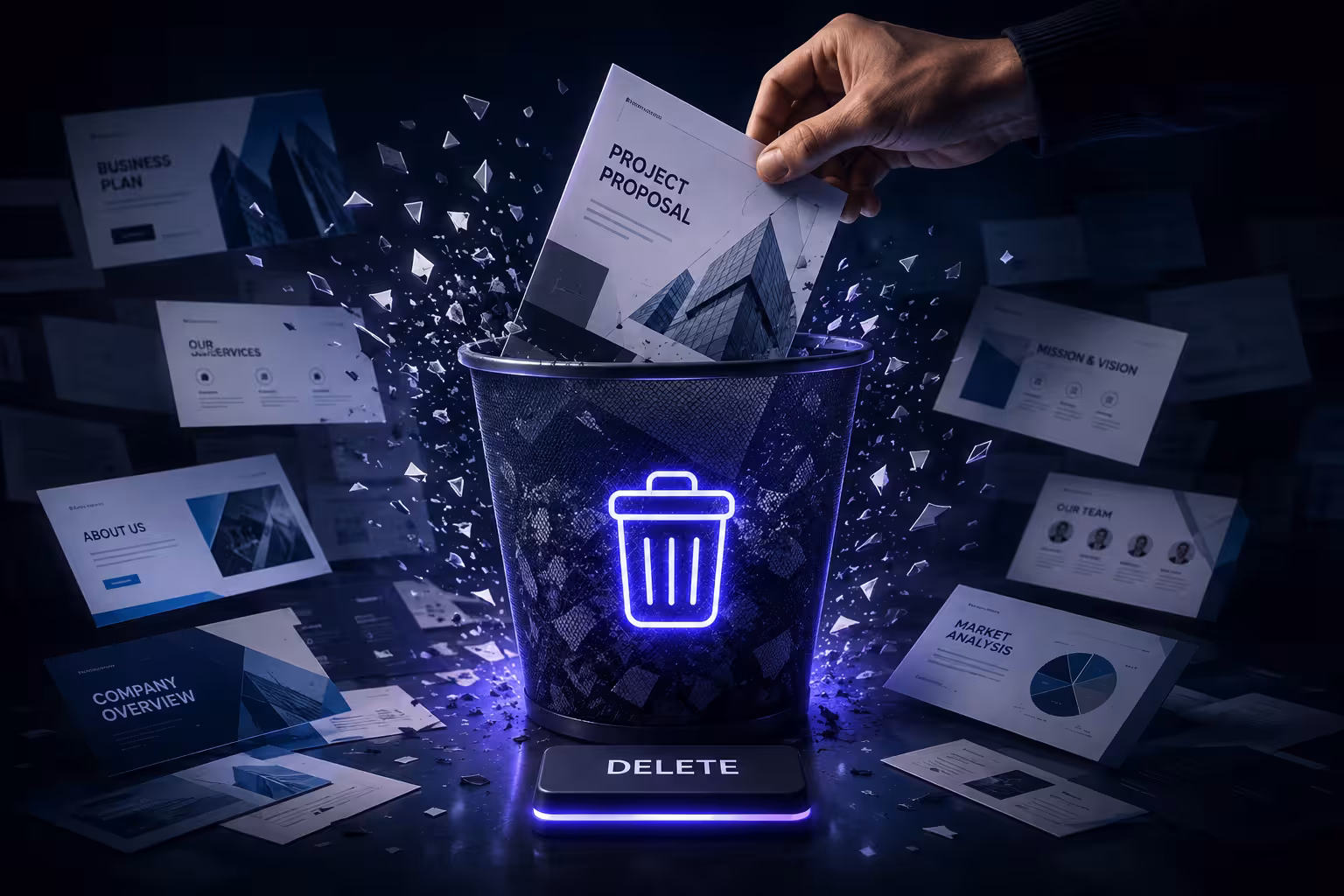 Why 90% of Your Company's Presentation Templates Should Just Be Deleted