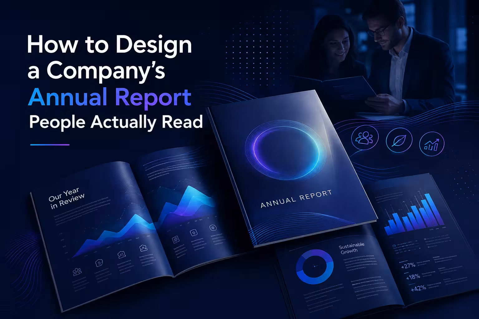 How to Design a Company's Annual Report People Actually Read