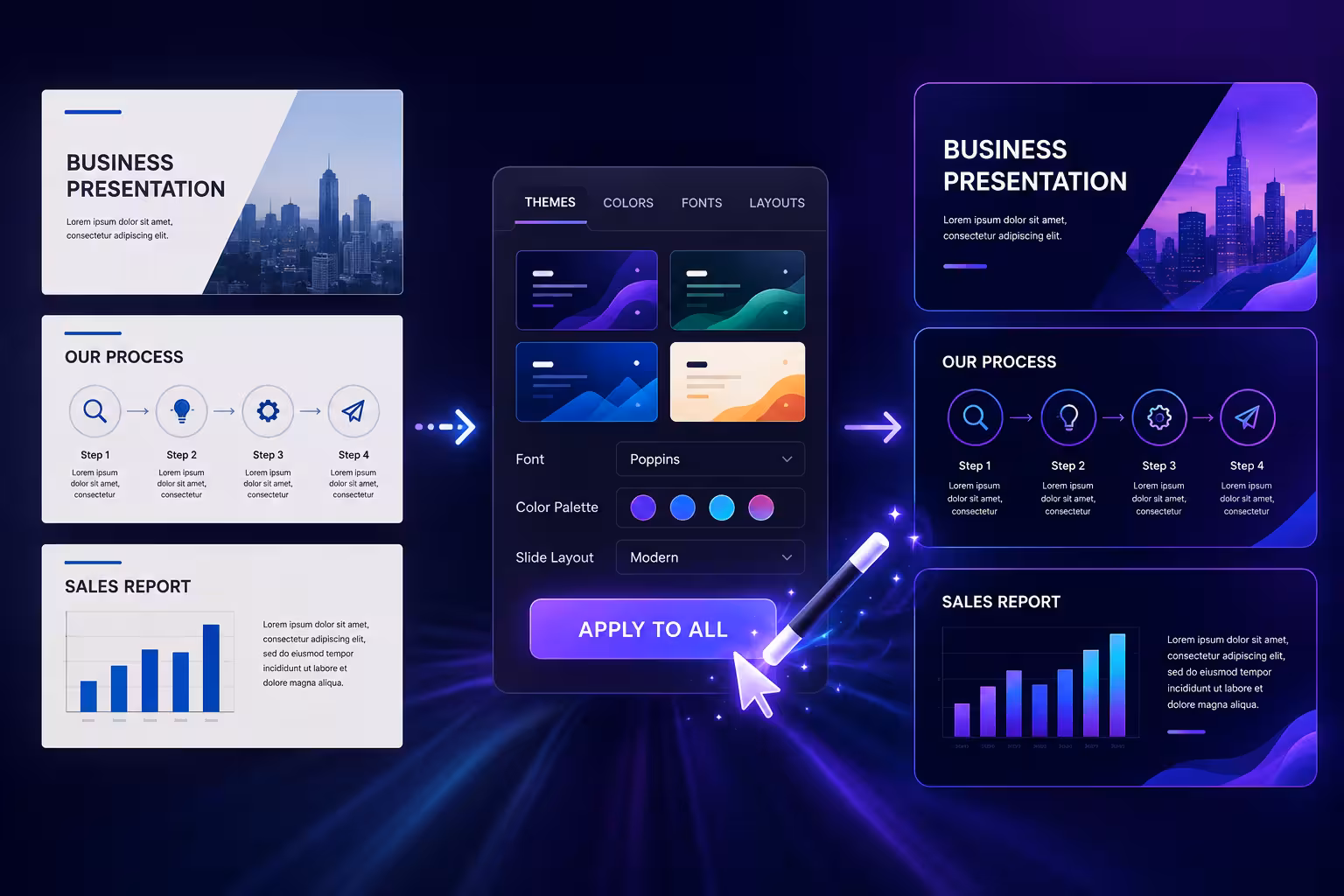 How to Change the Style of All Slides in a Presentation Without Redoing Each One