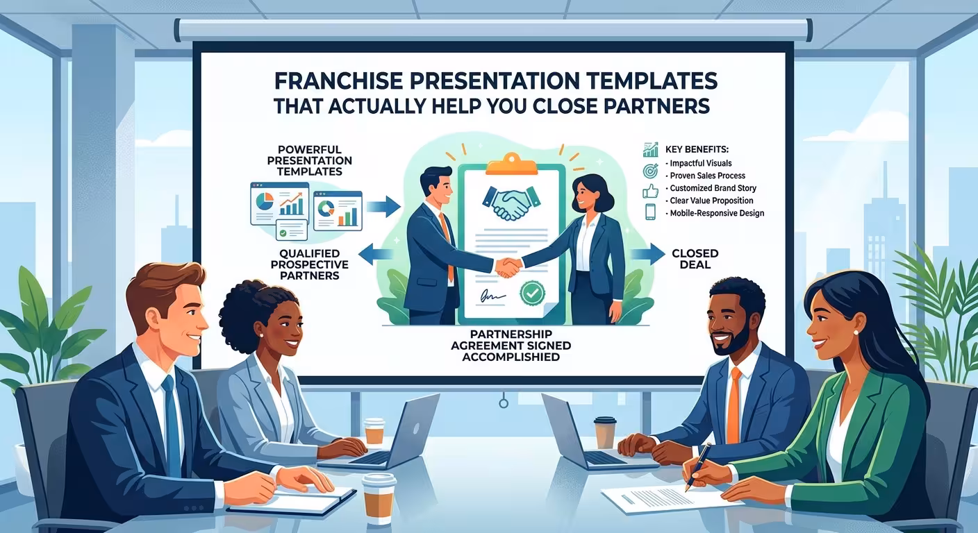 Franchise Presentation Templates That Actually Help You Close Partners