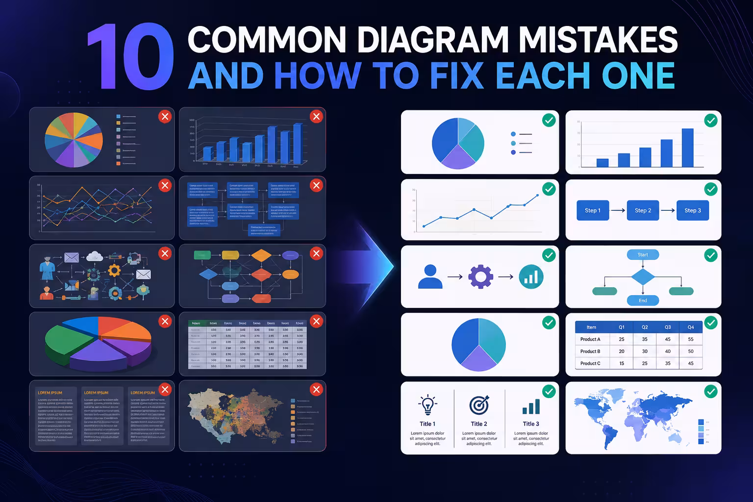 10 Common Diagram Mistakes and How to Fix Each One