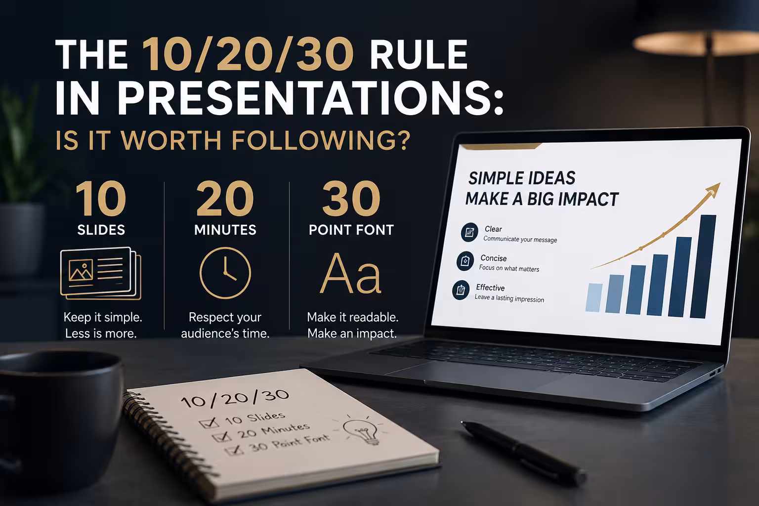 The 10/20/30 Rule in Presentations: Is It Worth Following?