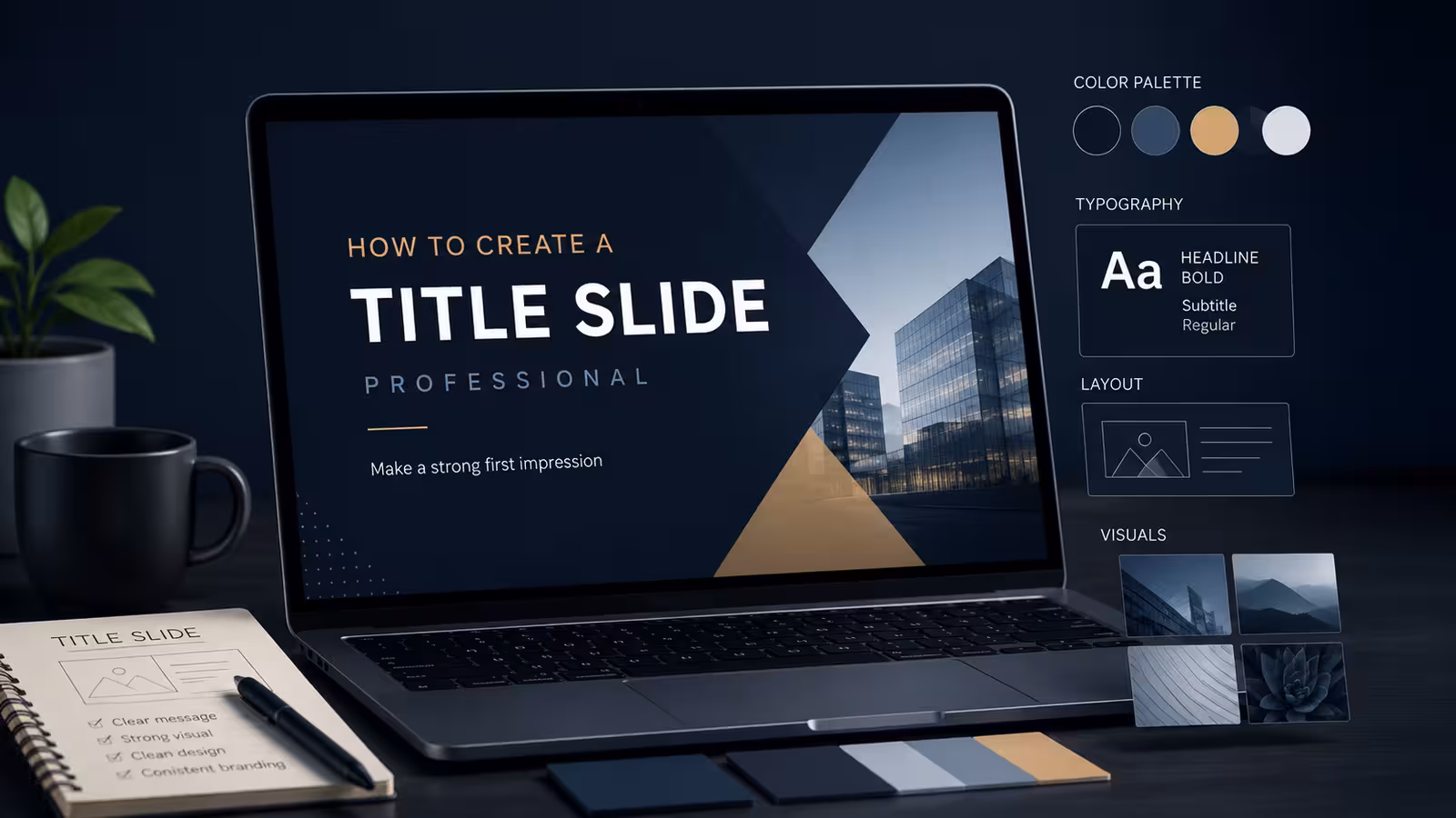 How to Create a Professional Title Slide