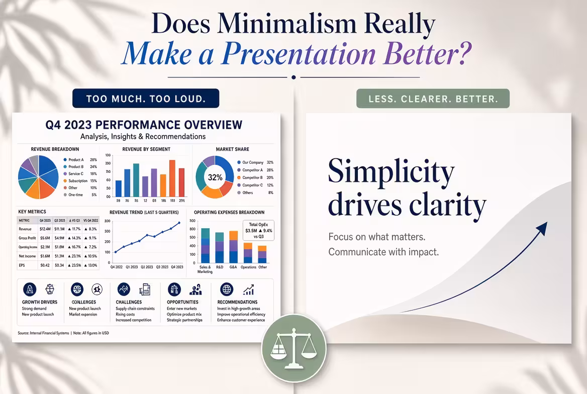 Does Minimalism Really Make a Presentation Better?