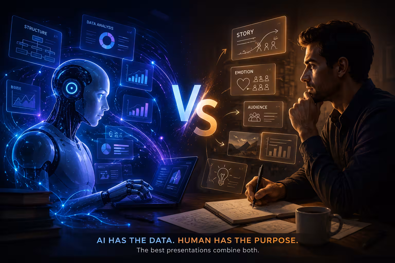 AI vs Human: Who Actually Builds the Better Presentation Argument?