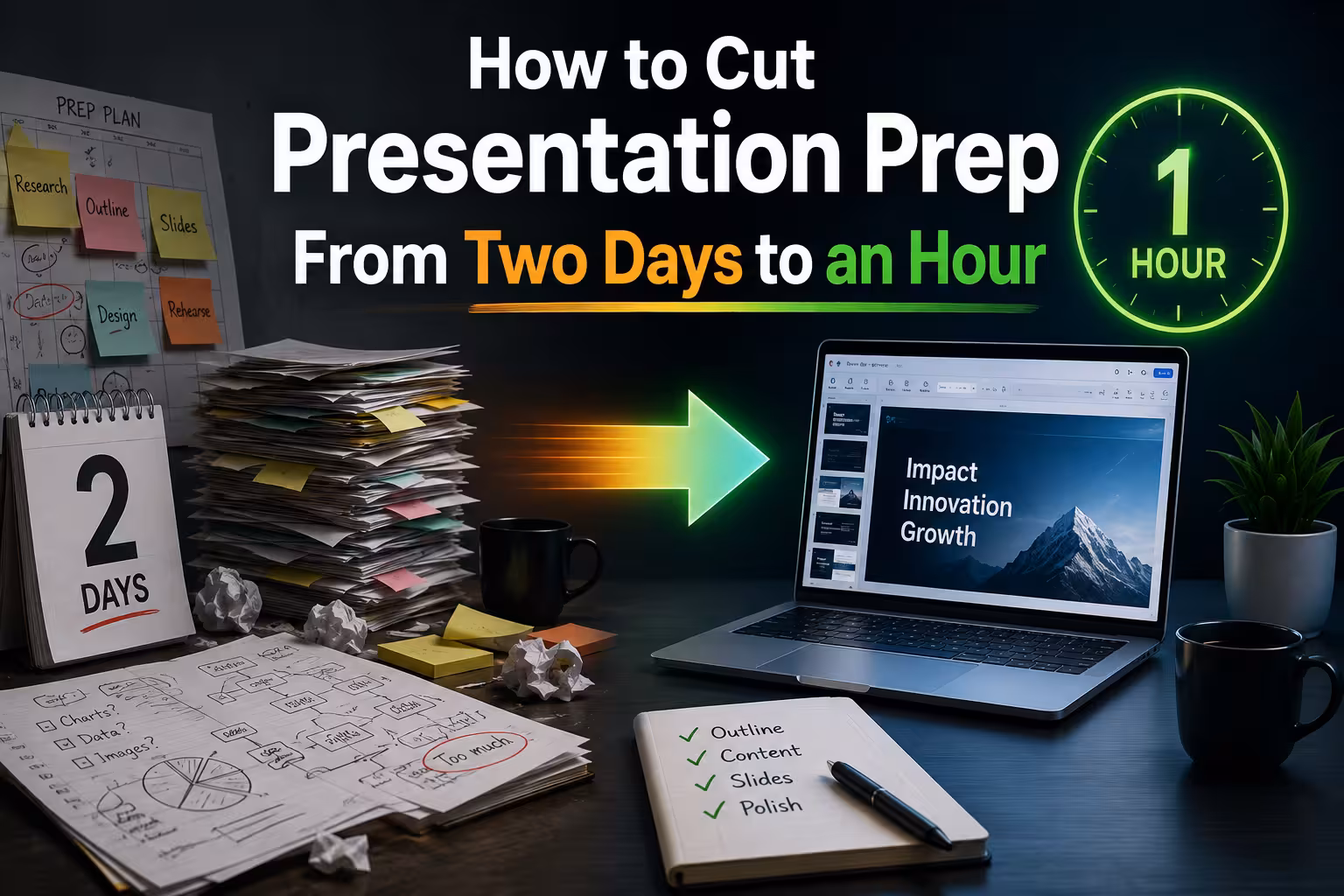 How to Cut Presentation Prep From Two Days to an Hour