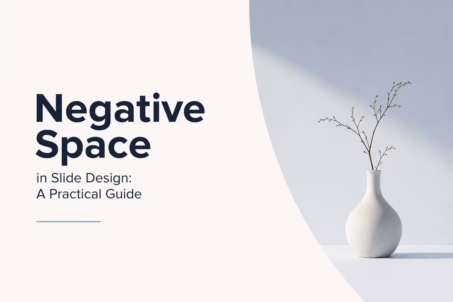 Negative Space in Slide Design: A Practical Guide