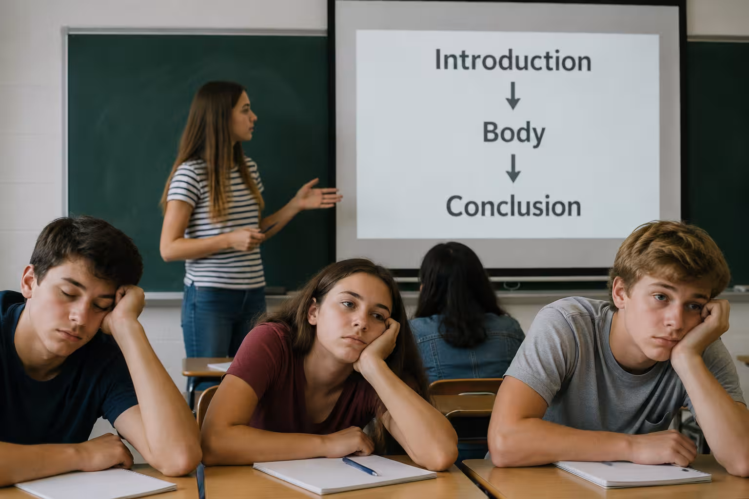 Why "Introduction, Body, Conclusion" Makes School Presentations Boring