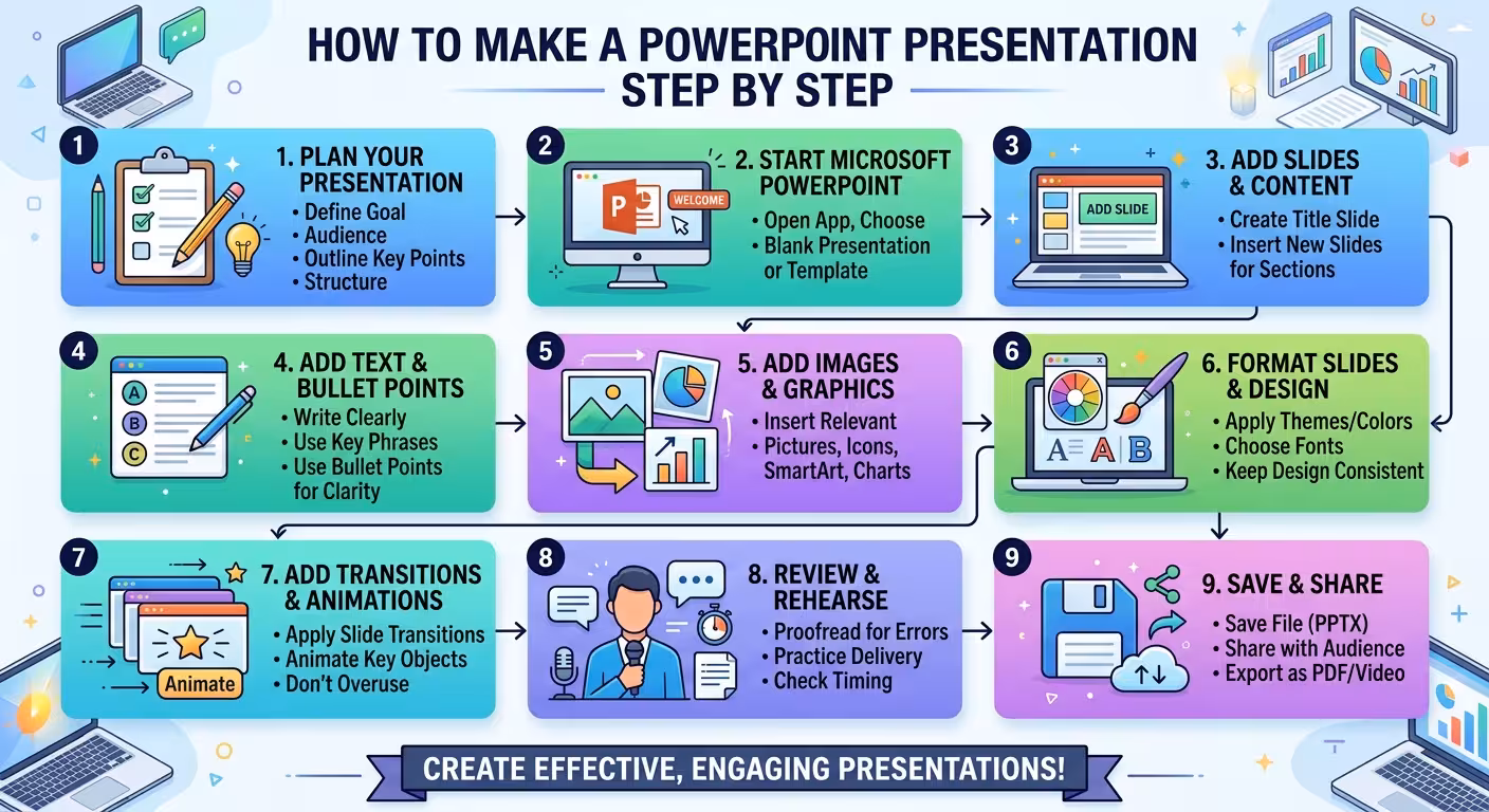 How to Make a PowerPoint Presentation Step by Step