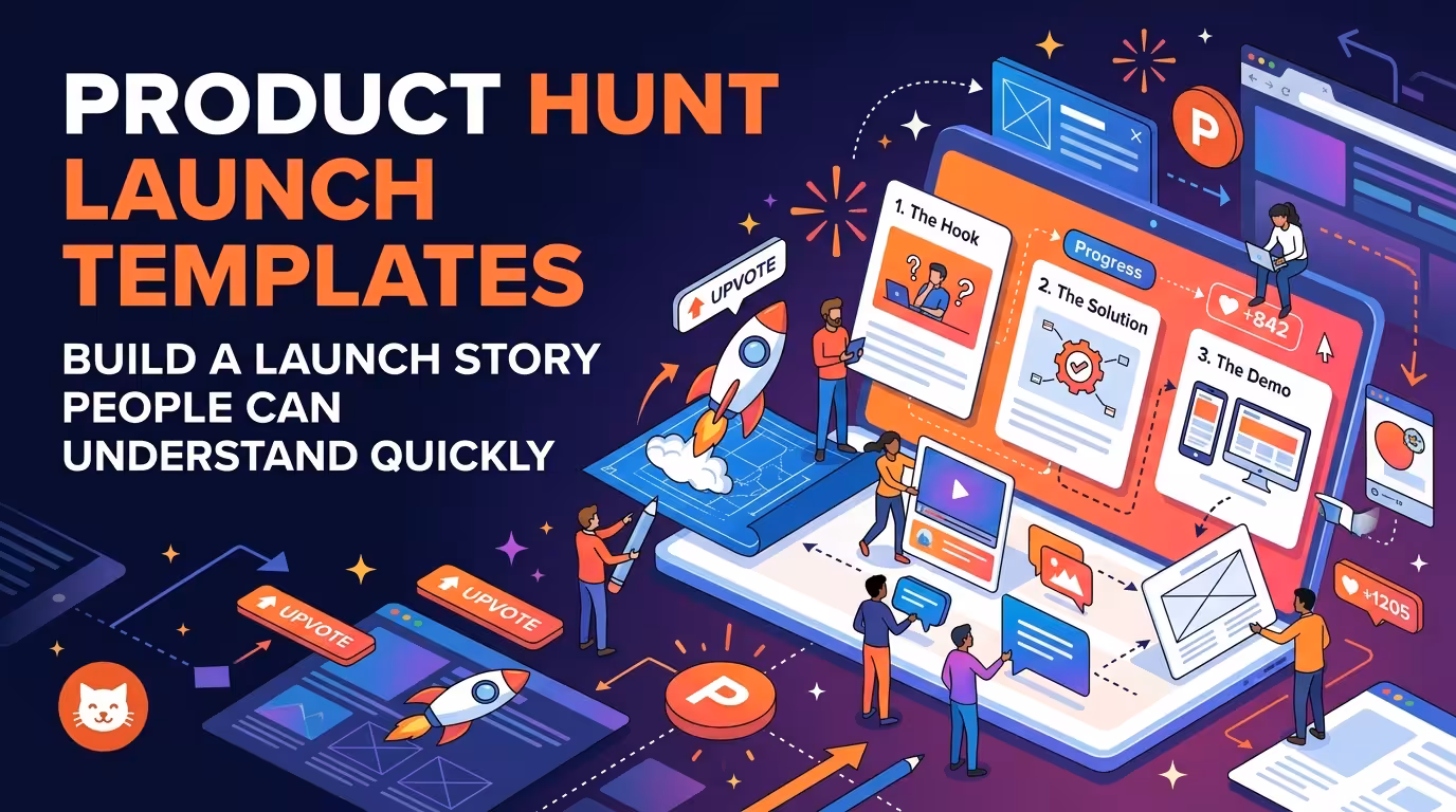 Product Hunt Launch Templates: Build a Launch Story People Can Understand Quickly