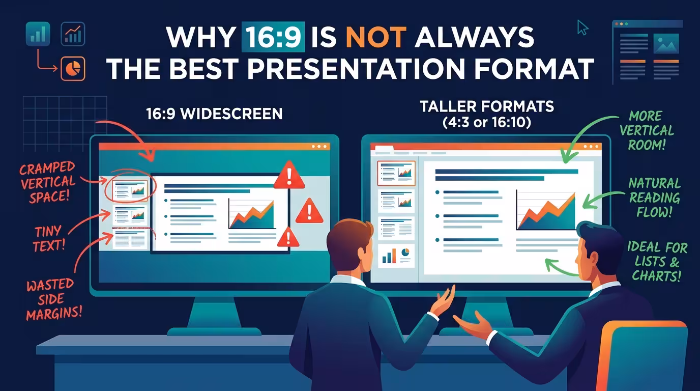 Why 16:9 Is Not Always the Best Presentation Format