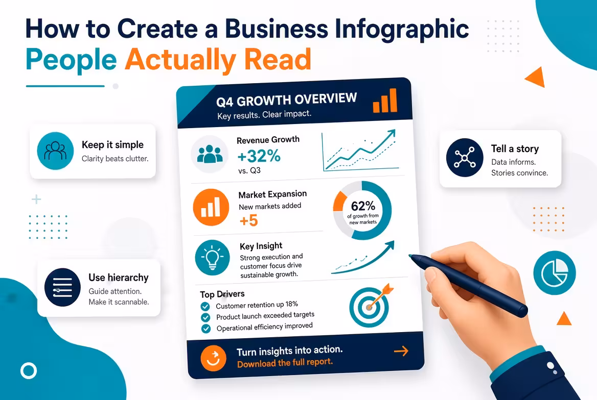 How to Create a Business Infographic People Actually Read