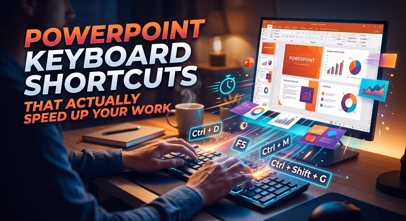 PowerPoint Keyboard Shortcuts That Actually Speed Up Your Work