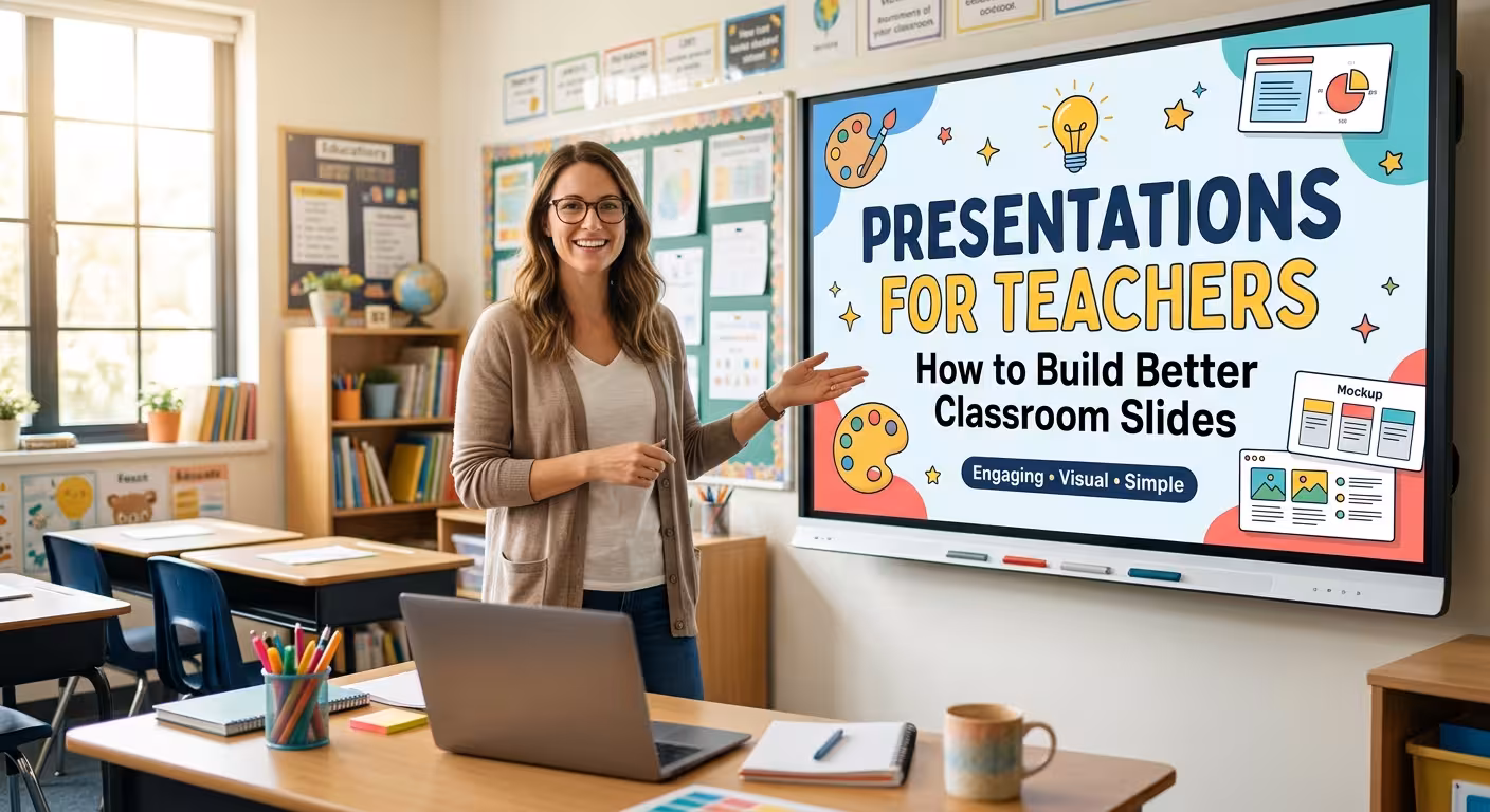 Presentations for Teachers: How to Build Better Classroom Slides