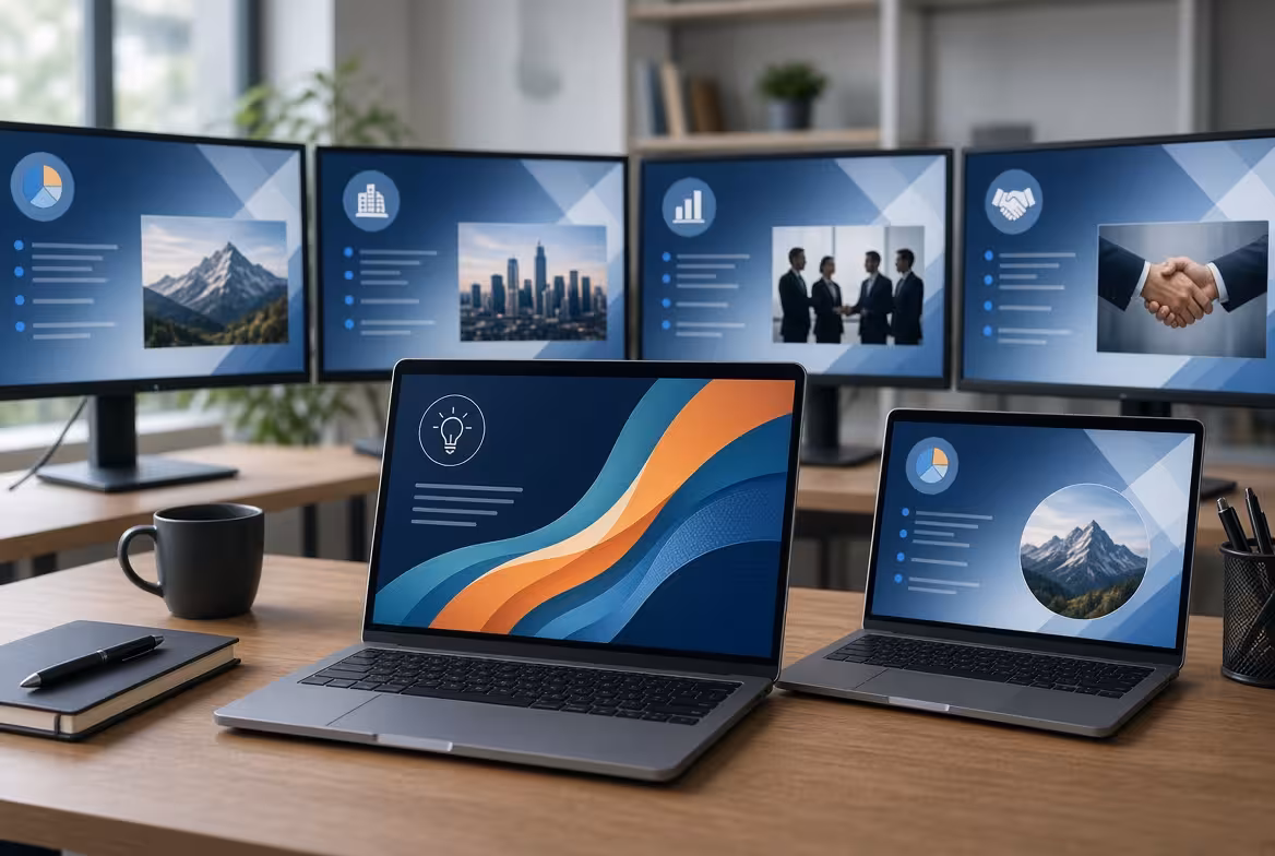 Why Professional PowerPoint Templates Often Make Presentations Look the Same