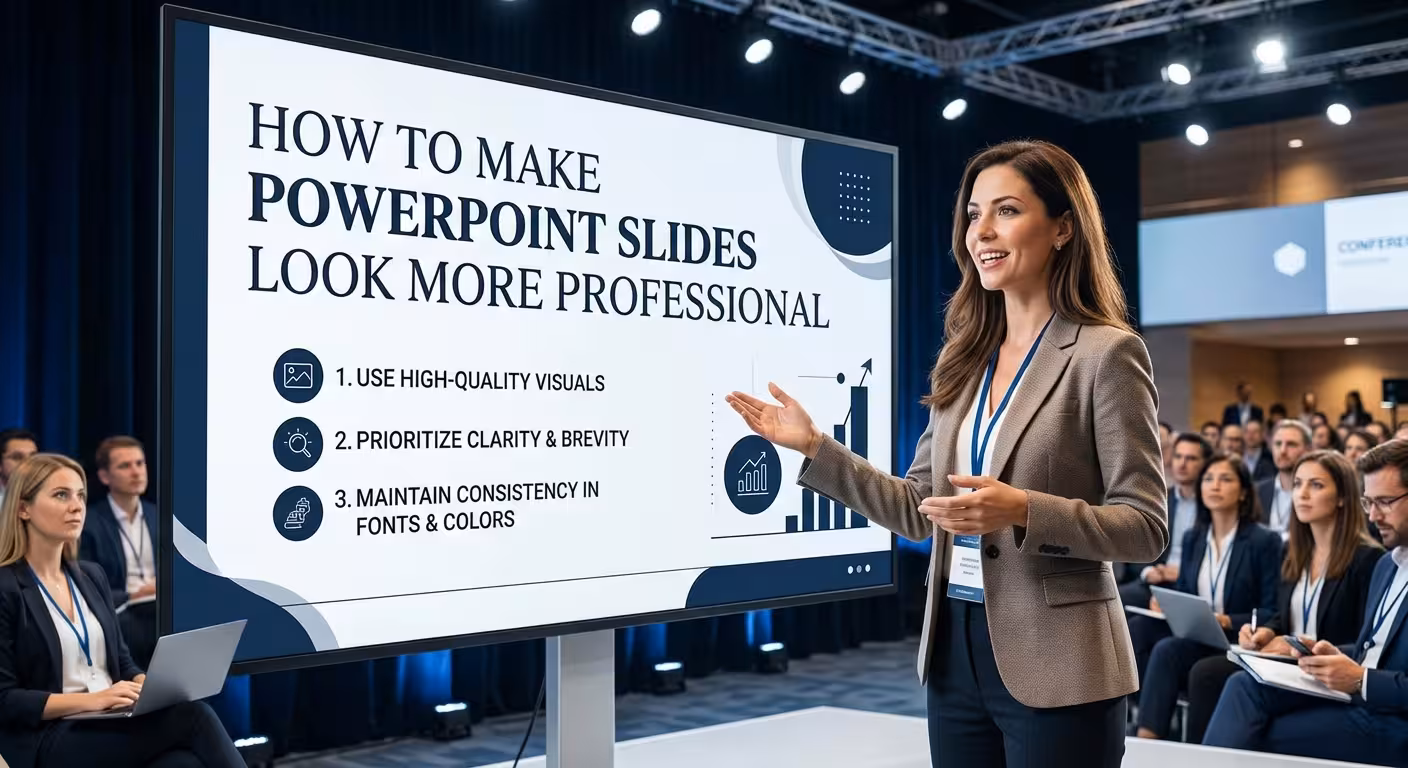 How to Make PowerPoint Slides Look More Professional