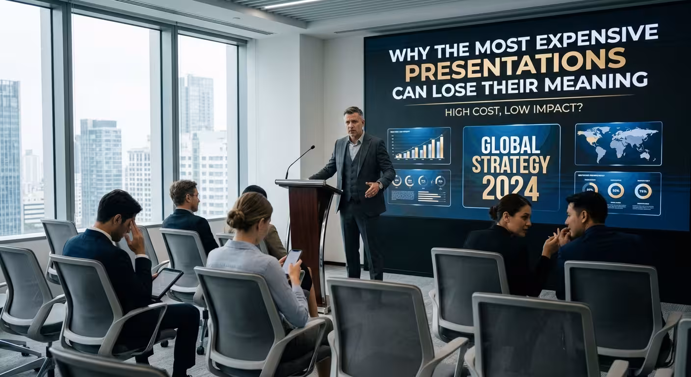 Why the Most Expensive Presentations Can Lose Their Meaning