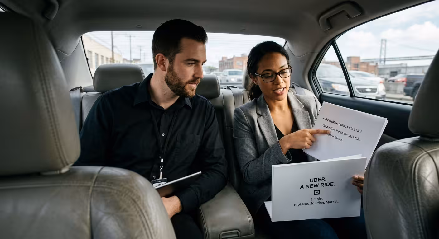 Why Uber's Pitch Deck Looked So Plain — And Why That Was the Point