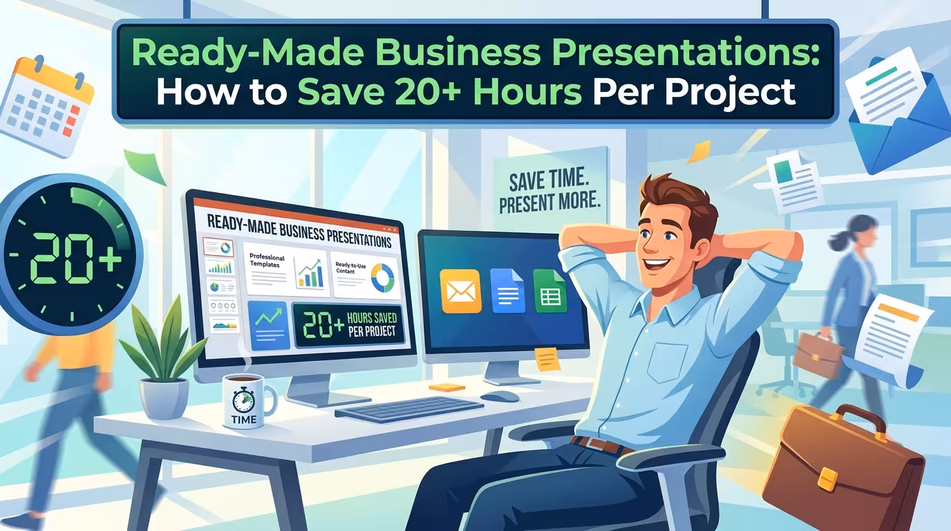 Ready-Made Business Presentations: How to Save 20+ Hours Per Project