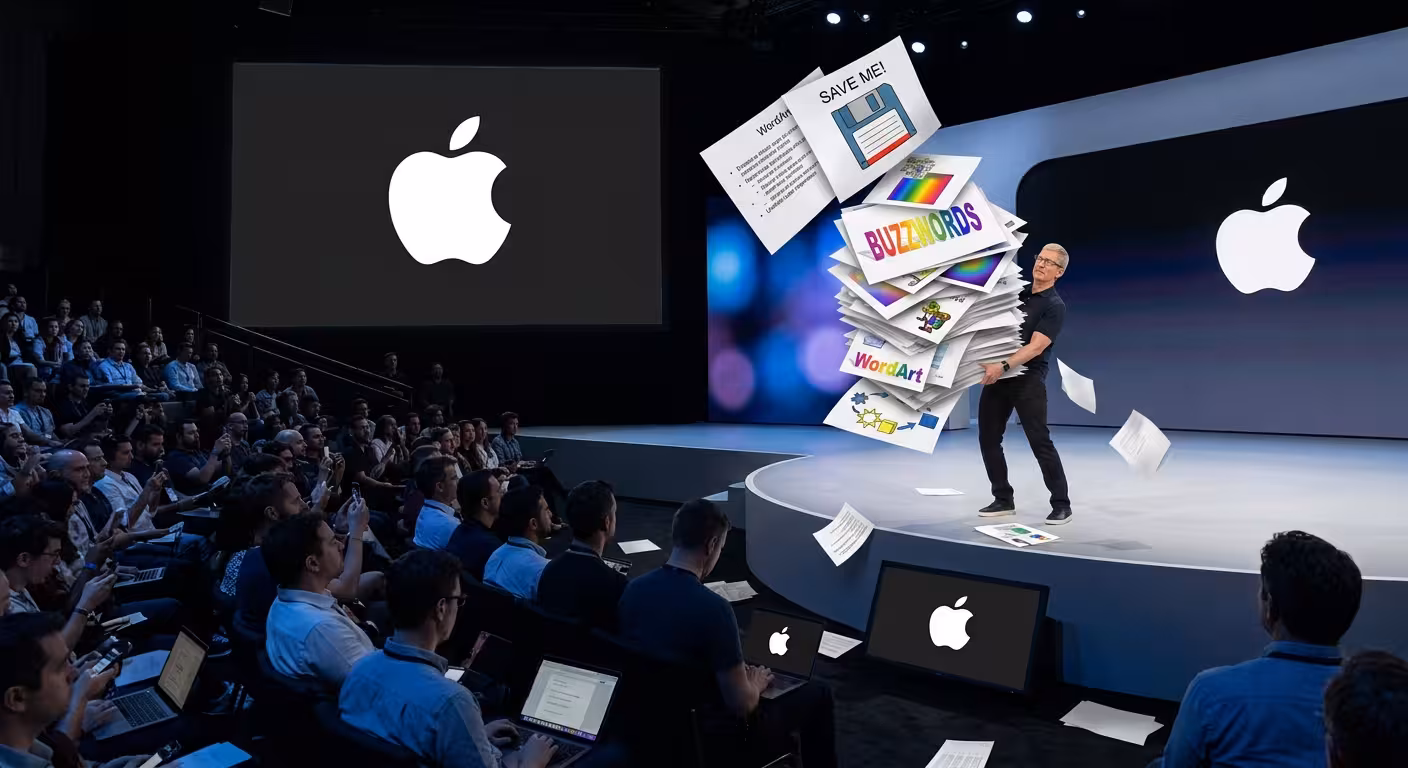 Why Apple Doesn't Use PowerPoint on Stage