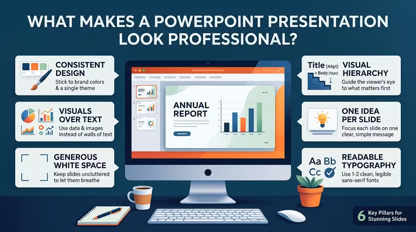 What Makes a PowerPoint Presentation Look Professional? The Details Most People Miss