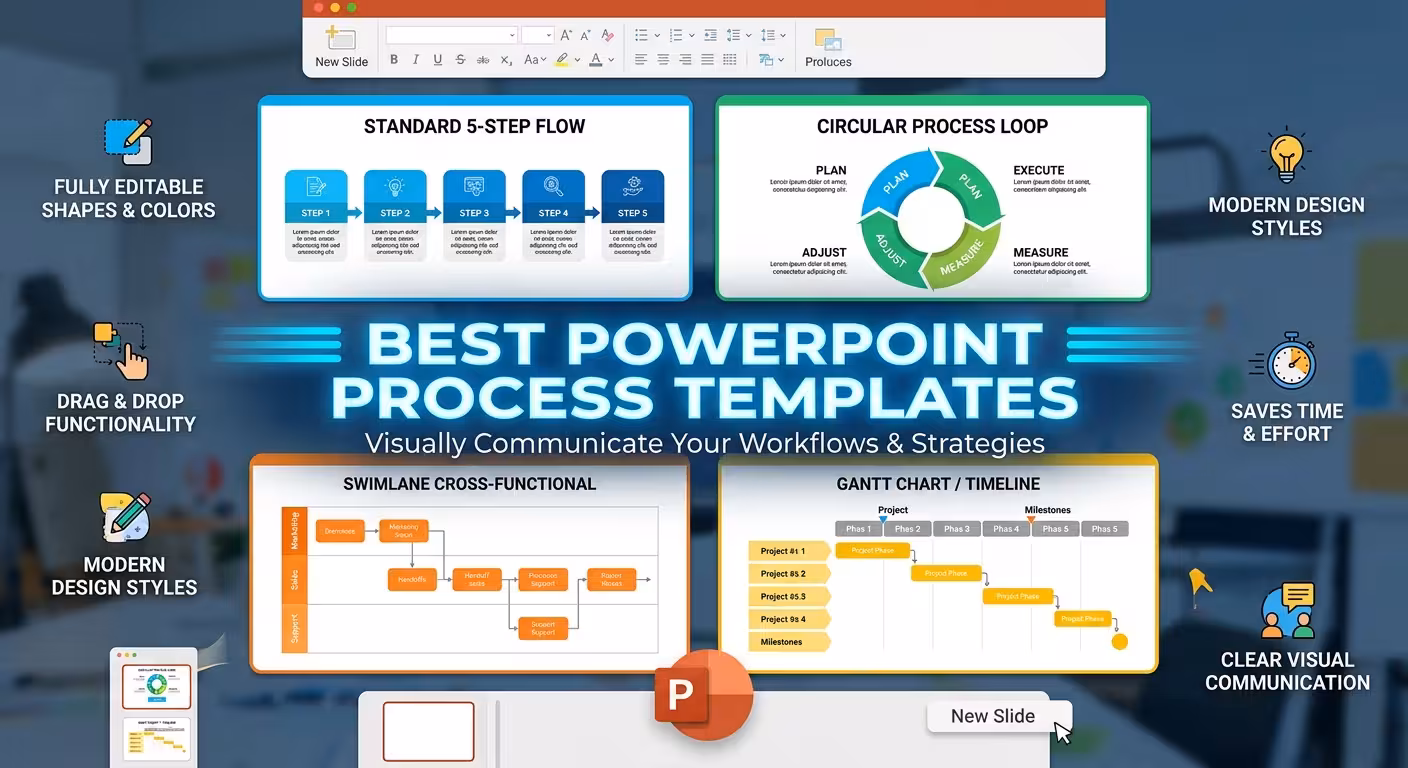 Best PowerPoint Process Templates for Clearer Workflows