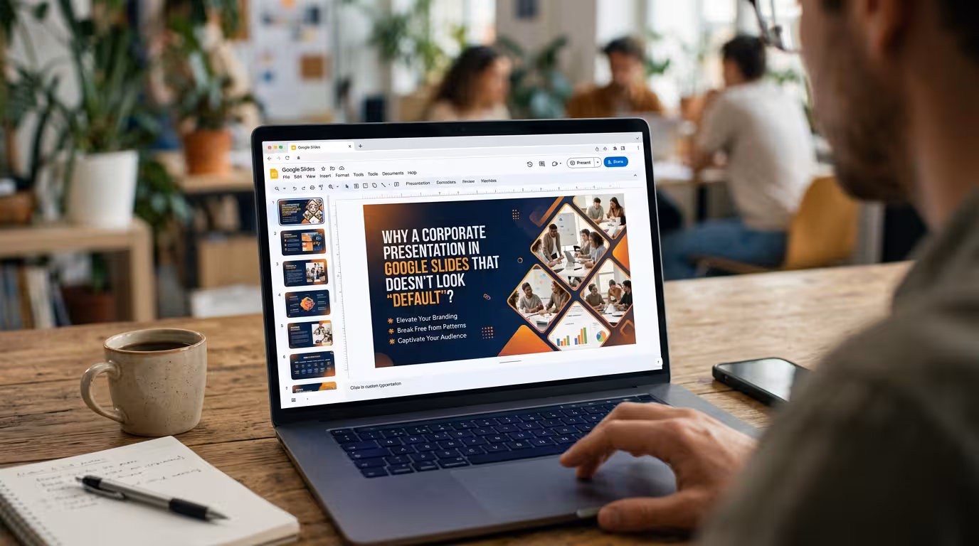 Corporate Presentation in Google Slides That Doesn’t Look Default