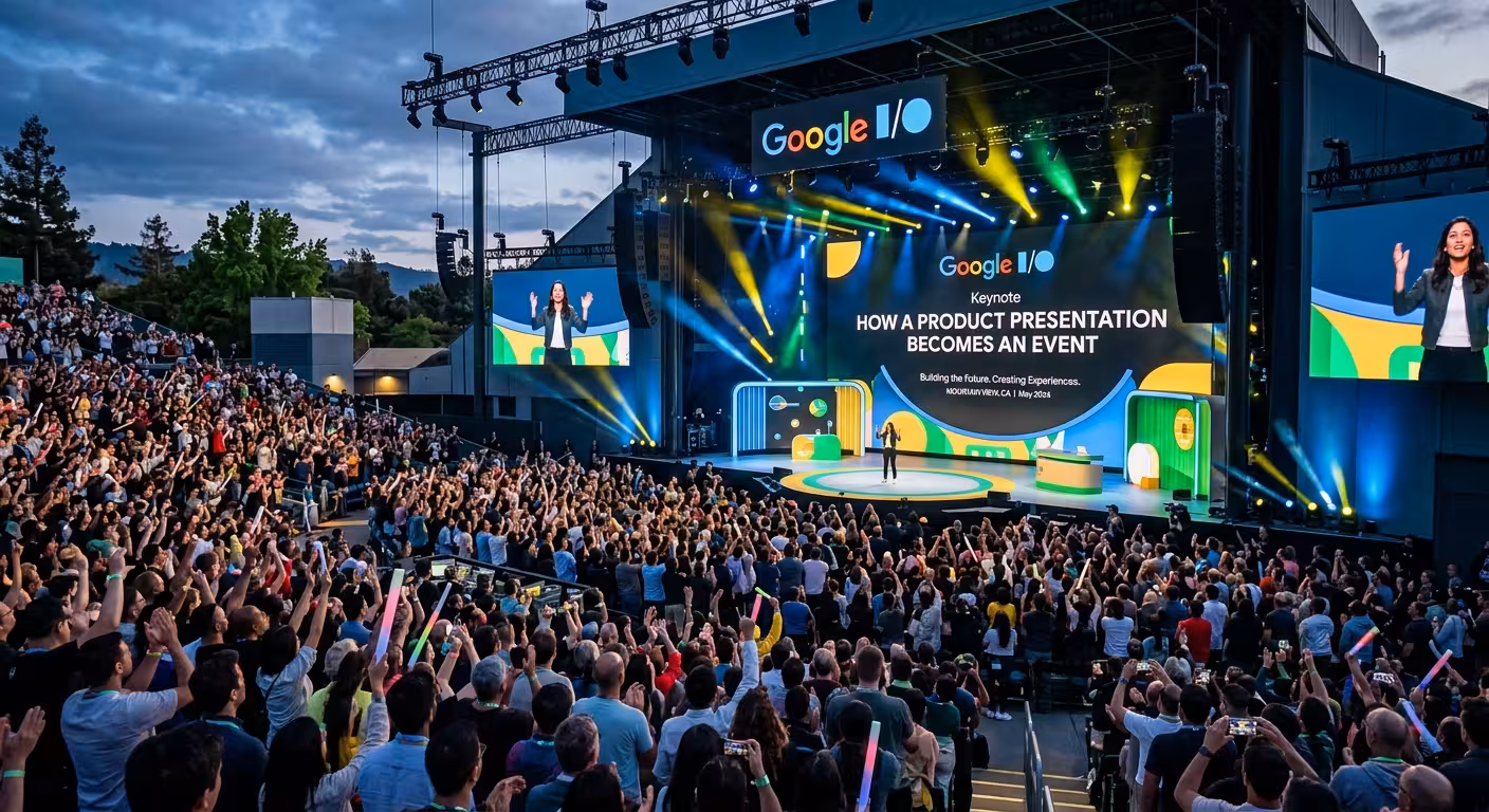 Google I/O: How a Product Presentation Becomes an Event