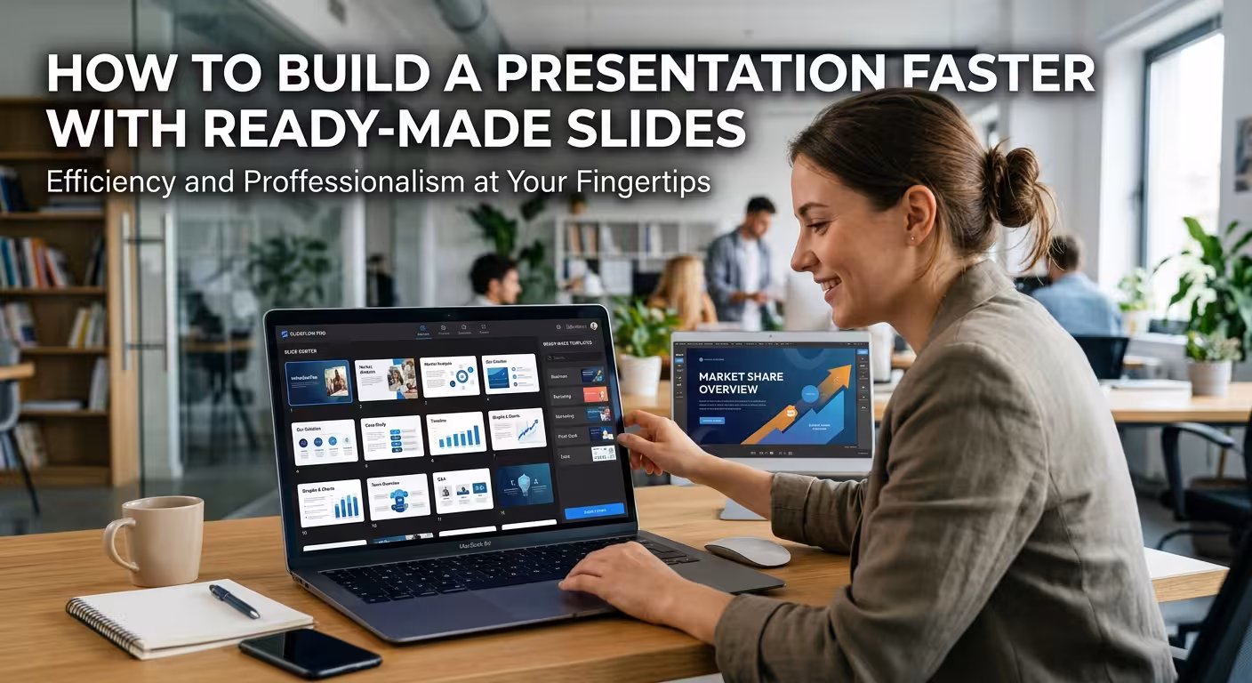 How to Build a Presentation Faster With Ready-Made Slides