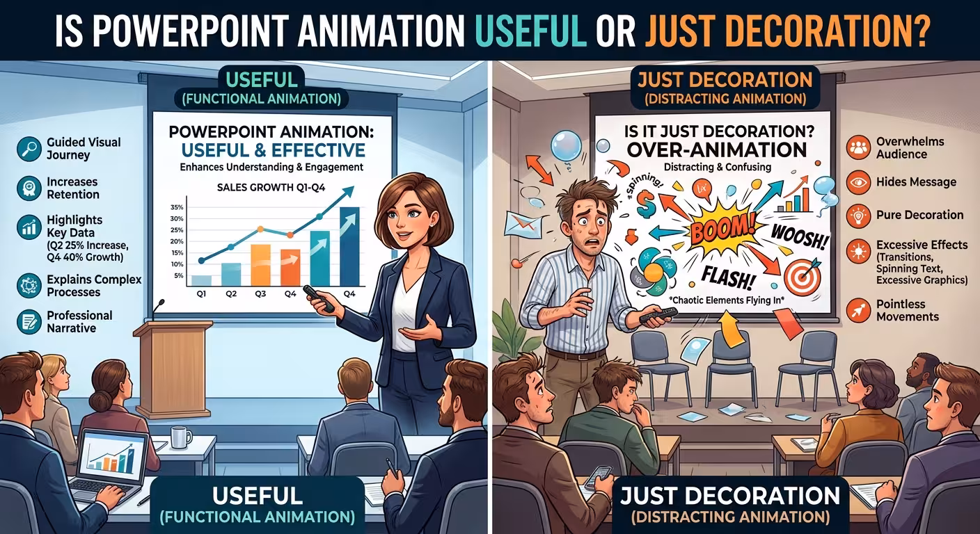 Is PowerPoint Animation Useful or Just Decoration?