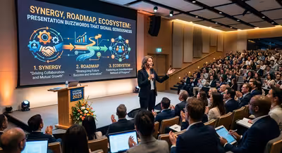 Synergy, Roadmap, Ecosystem: Presentation Buzzwords That Signal Seriousness