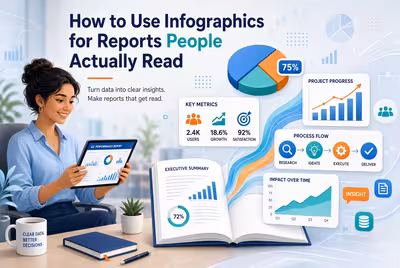 How to Use Infographics for Reports People Actually Read