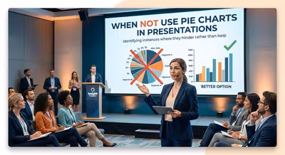 When Not to Use Pie Charts in Presentations?