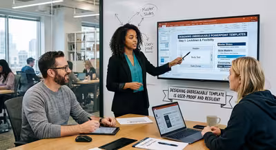 How to Design a PowerPoint Template Employees Can't Break