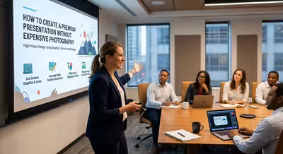 How to Create a Premium Presentation Without Expensive Photography